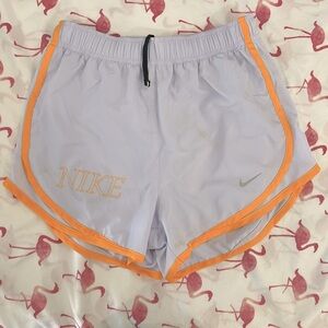 NIKE Athletic Shorts with Yellow Stripes
